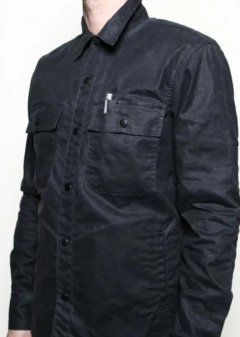 Rogue Territory - Patrol Shirt - Grey Waxed Canvas sold by Dutil Denim product image thumbnail 3