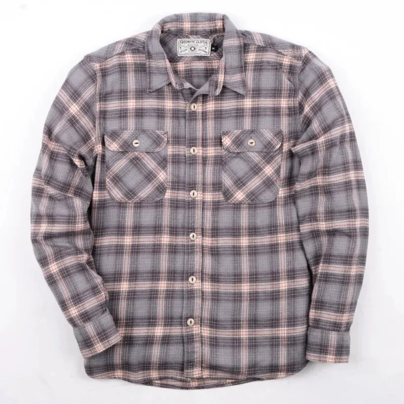 Freenote - Jepson - Primer Grey Plaid sold by Dutil Denim