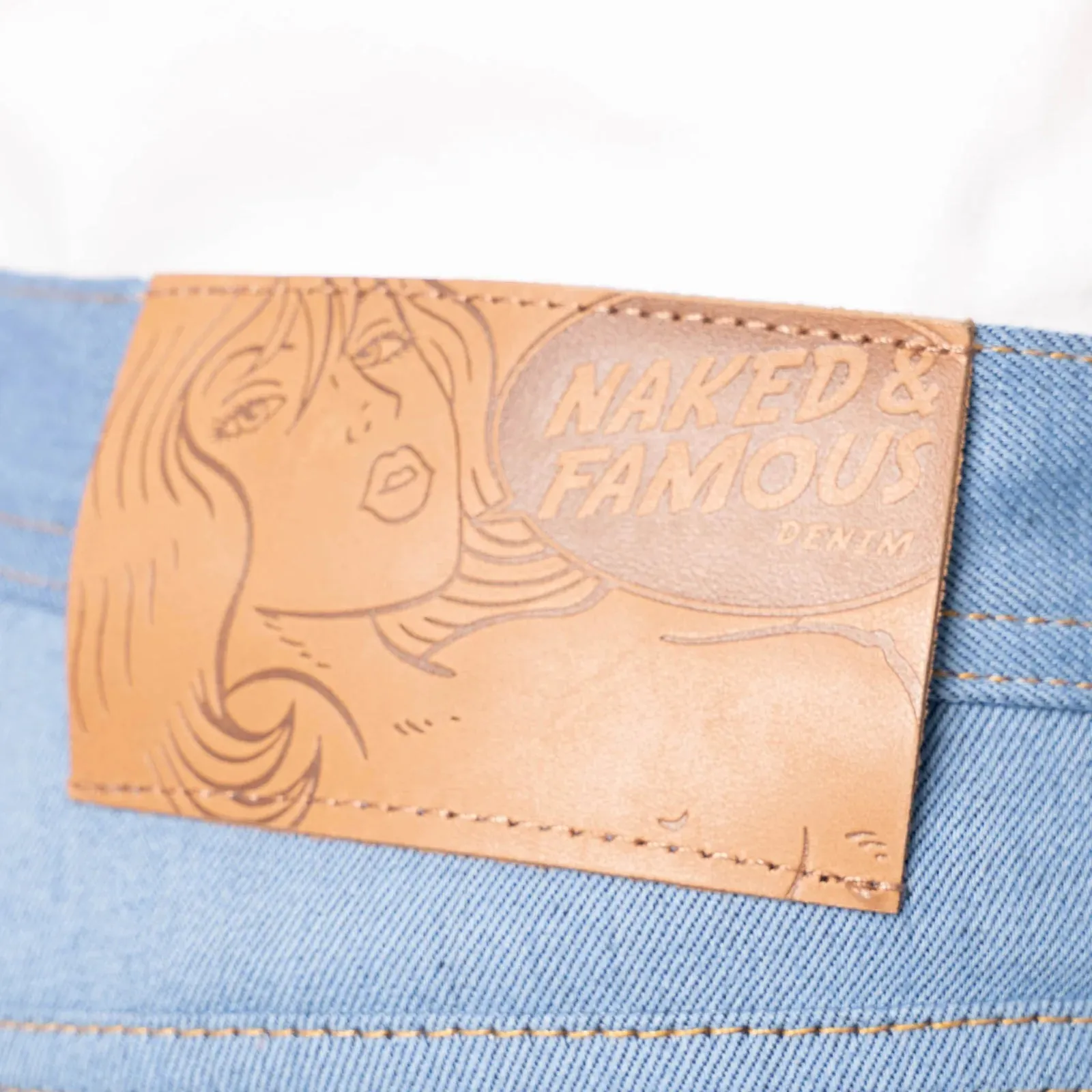 Naked & Famous - Weird Guy - Night Sky Selvedge sold by Dutil Denim product image thumbnail 5