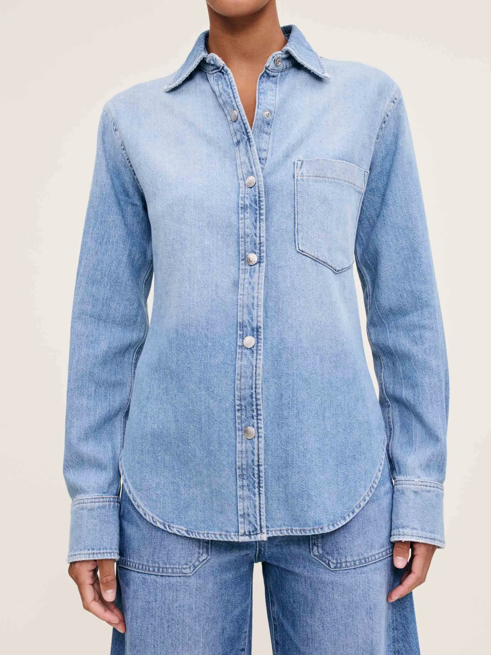 DL1961 - Ines Shirt - River Bank sold by Dutil Denim product image thumbnail 5