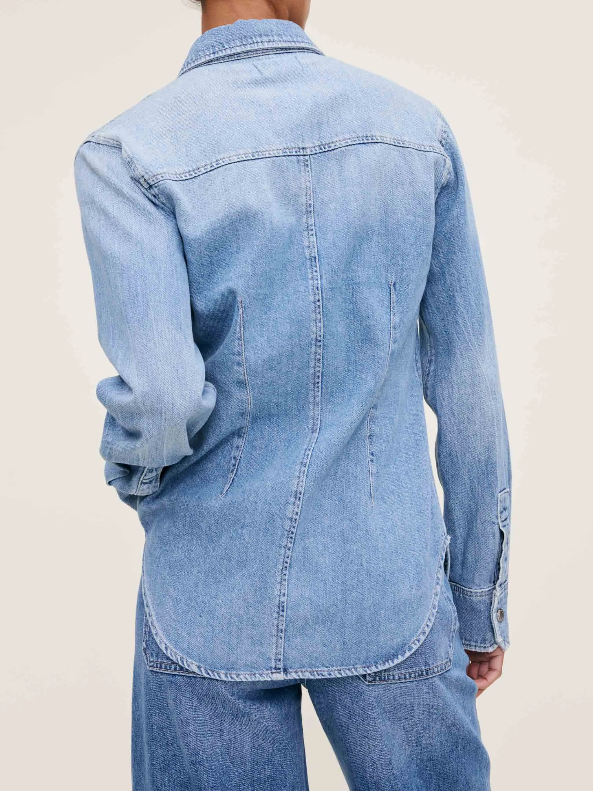 DL1961 - Ines Shirt - River Bank sold by Dutil Denim product image thumbnail 4