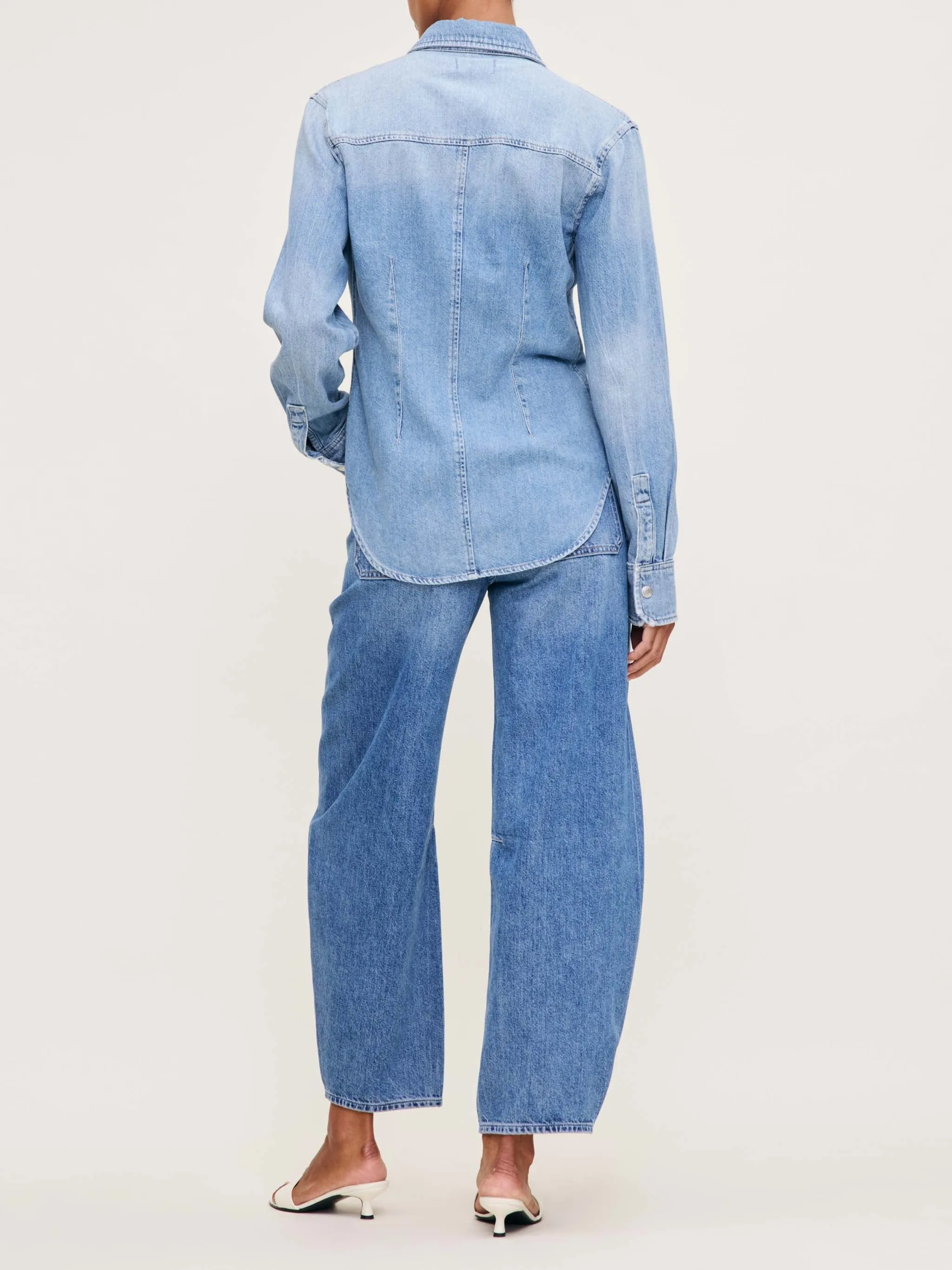 DL1961 - Ines Shirt - River Bank sold by Dutil Denim product image thumbnail 3