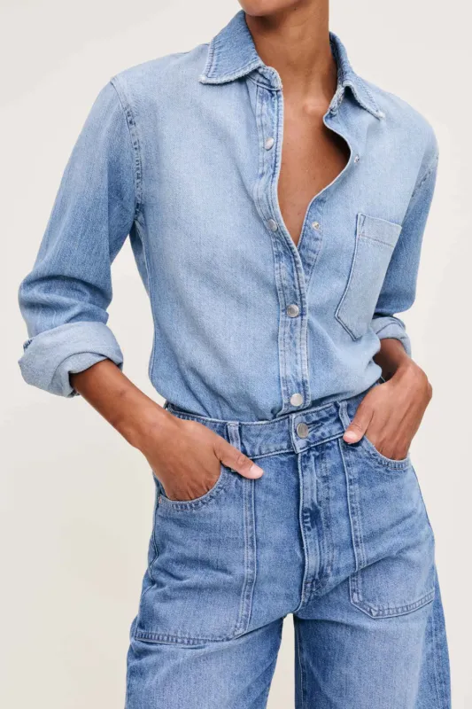 DL1961 - Ines Shirt - River Bank sold by Dutil Denim