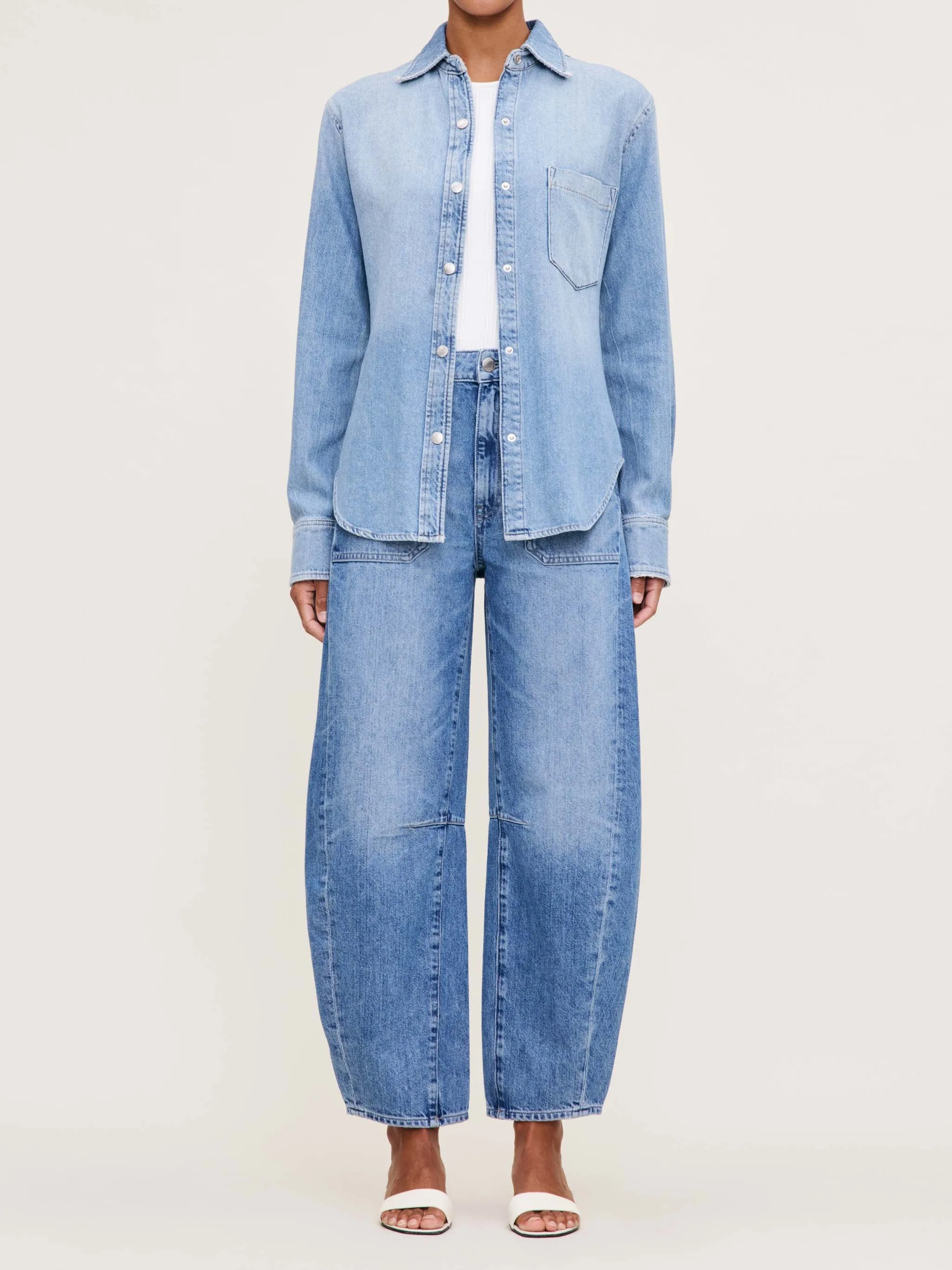 DL1961 - Ines Shirt - River Bank sold by Dutil Denim product image thumbnail 2