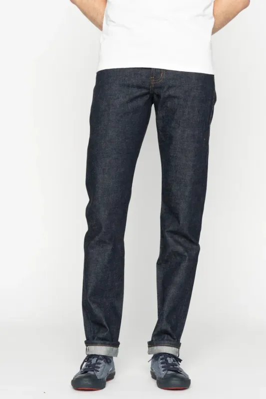 Naked & Famous - Weird Guy - Blue Wave Selvedge sold by Dutil Denim