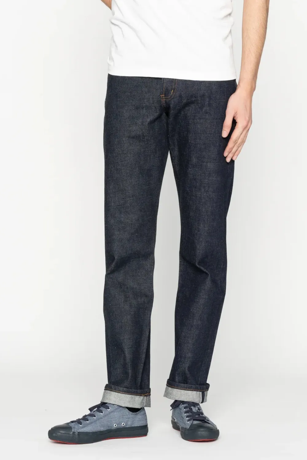 Naked & Famous - True Guy - Blue Wave Selvedge sold by Dutil Denim