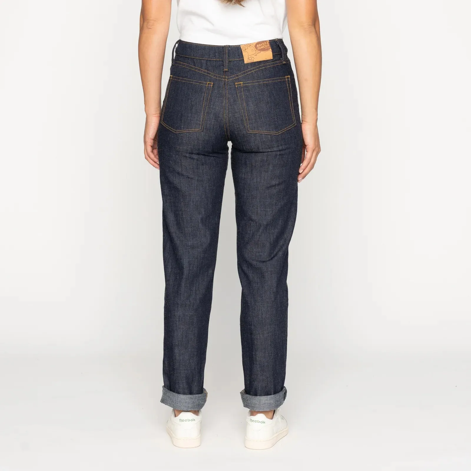 Naked & Famous - Bestie - 10oz Rinsed Denim sold by Dutil Denim product image thumbnail 5