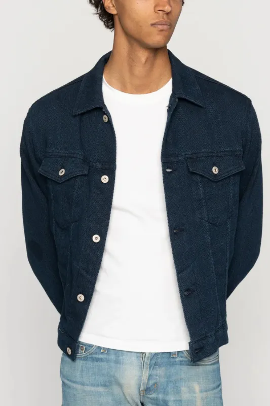 Naked & Famous - Denim Jacket - Yagasuri Denim sold by Dutil Denim