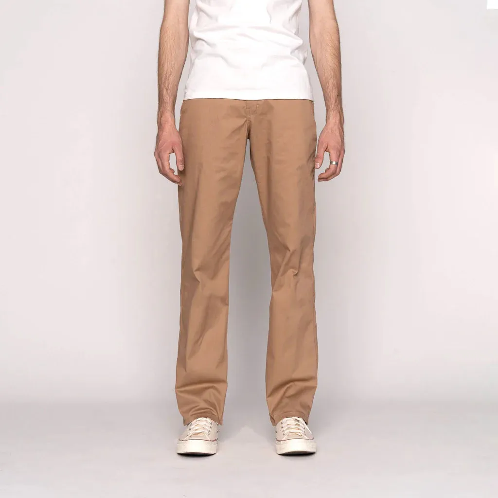 Naked & Famous - Straight Chino - Beige Stretch Twill sold by Dutil Denim