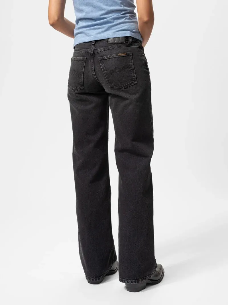 Nudie Jeans - Wide Heidi - Slow Black sold by Dutil Denim product image thumbnail 2