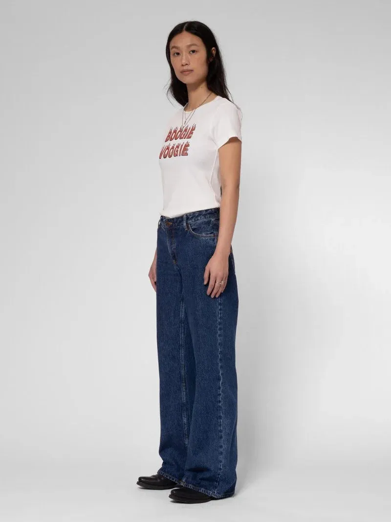 Nudie Jeans - Wide Heidi - Evening Jazz sold by Dutil Denim product image thumbnail 2