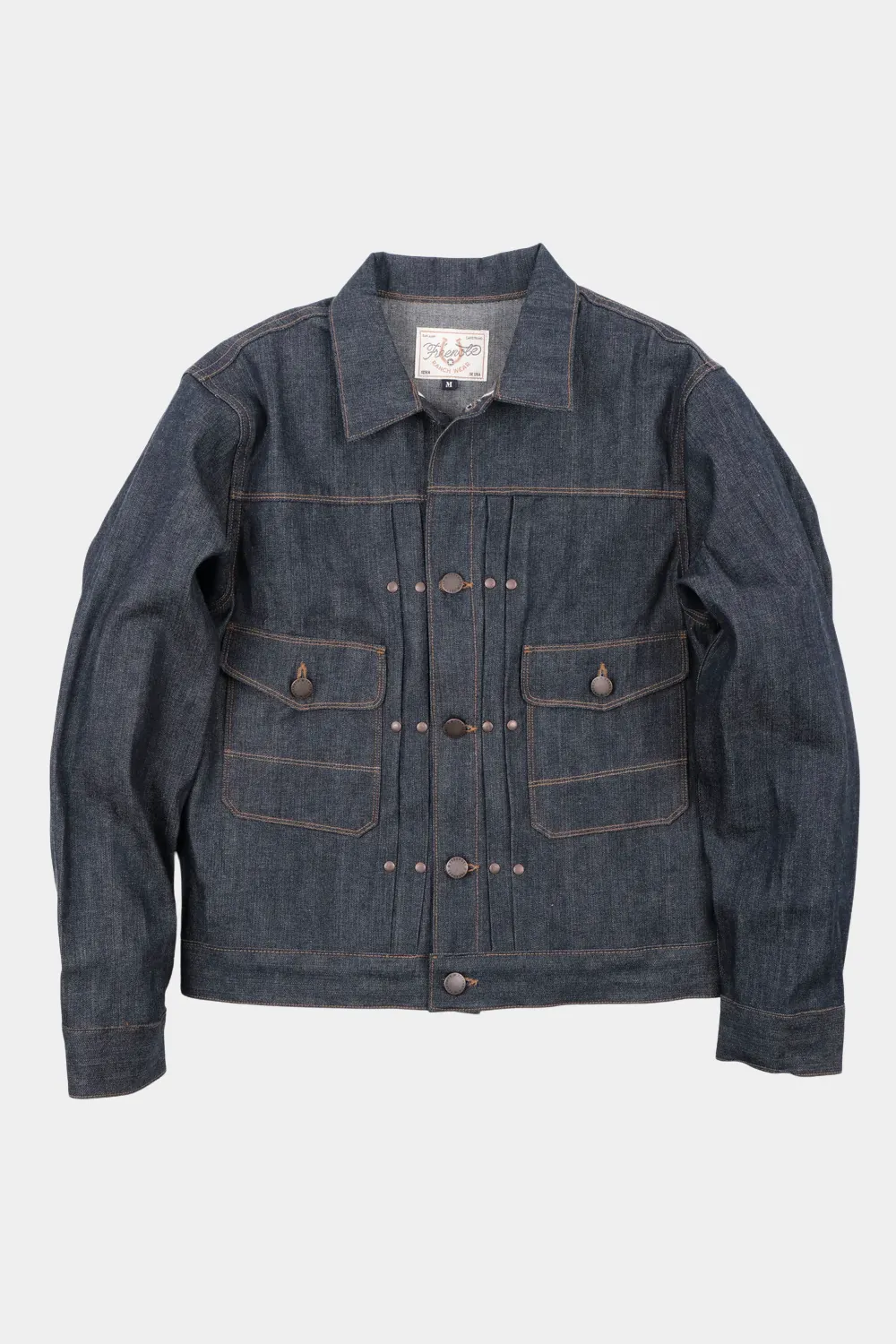 Freenote - Riders Jacket - RJ3 - 11 Ounce Denim sold by Dutil Denim