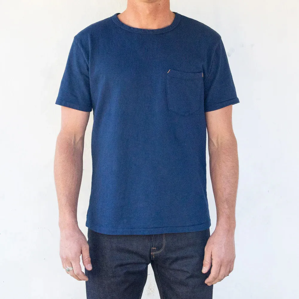 Freenote -13 Ounce Tee - Navy sold by Dutil Denim product image thumbnail 2