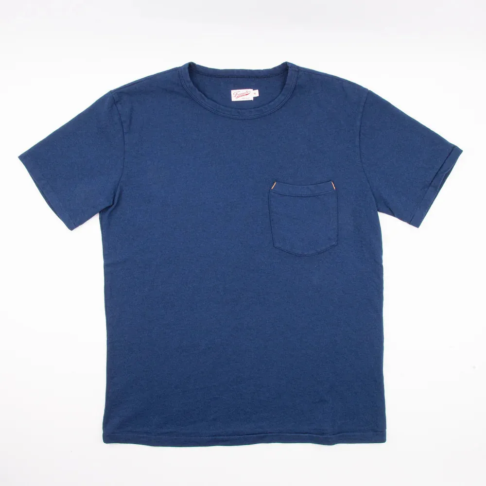Freenote -13 Ounce Tee - Navy sold by Dutil Denim