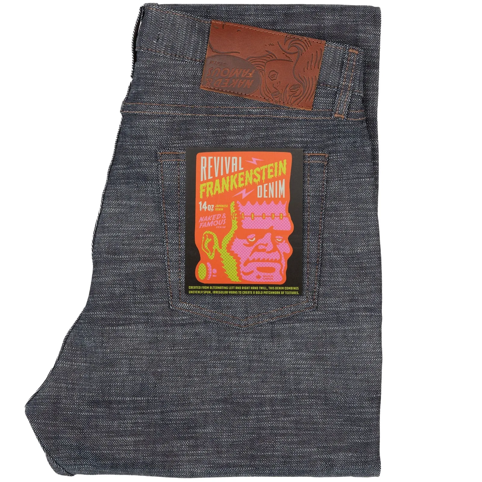 Naked & Famous - True Guy - Revival Frankenstein Denim sold by Dutil Denim
