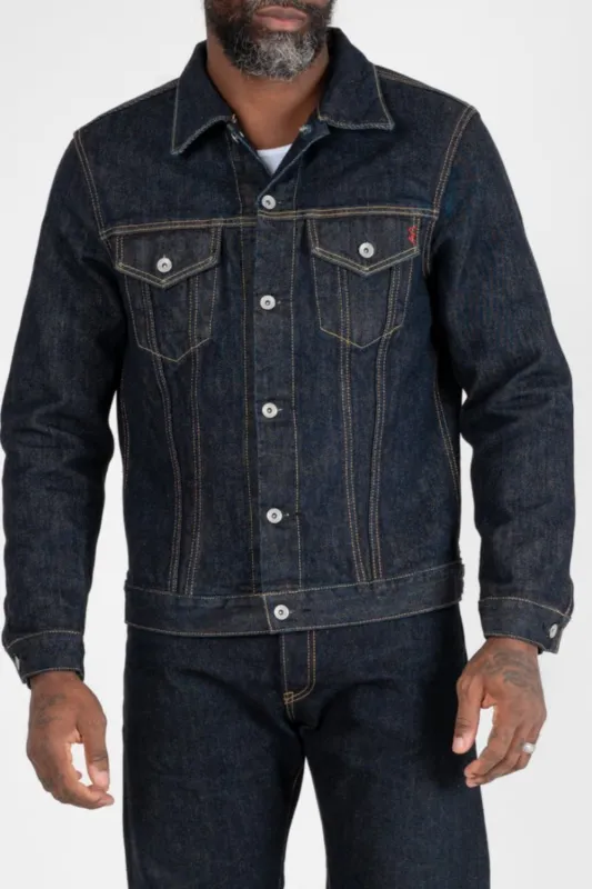 Iron Heart - Type III Jacket - 21oz Indigo sold by Dutil Denim