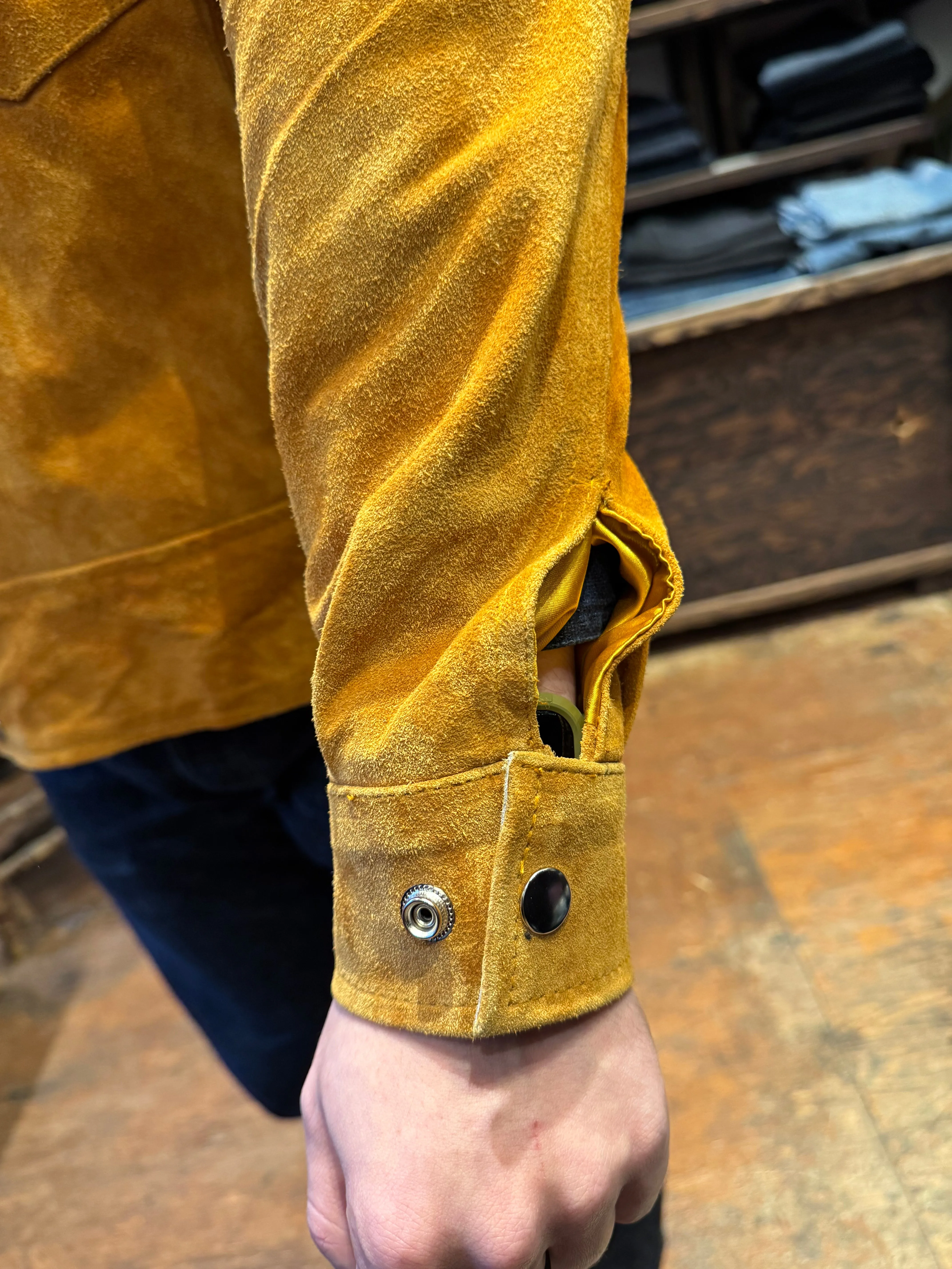 Dutil - Suede Trucker Jacket - Cowhide sold by Dutil Denim product image thumbnail 5