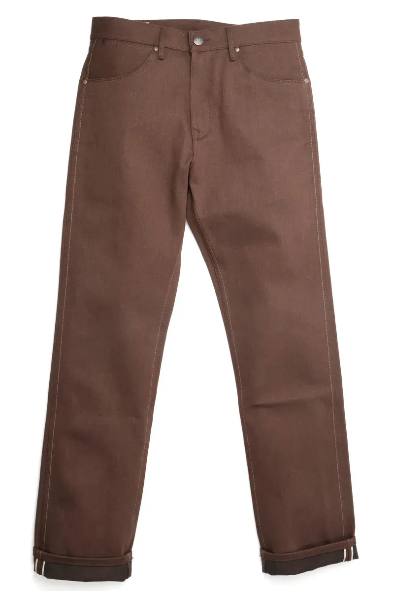 Freenote - Wilkes Western - 15oz Dark Brown Denim sold by Dutil Denim product image thumbnail 5