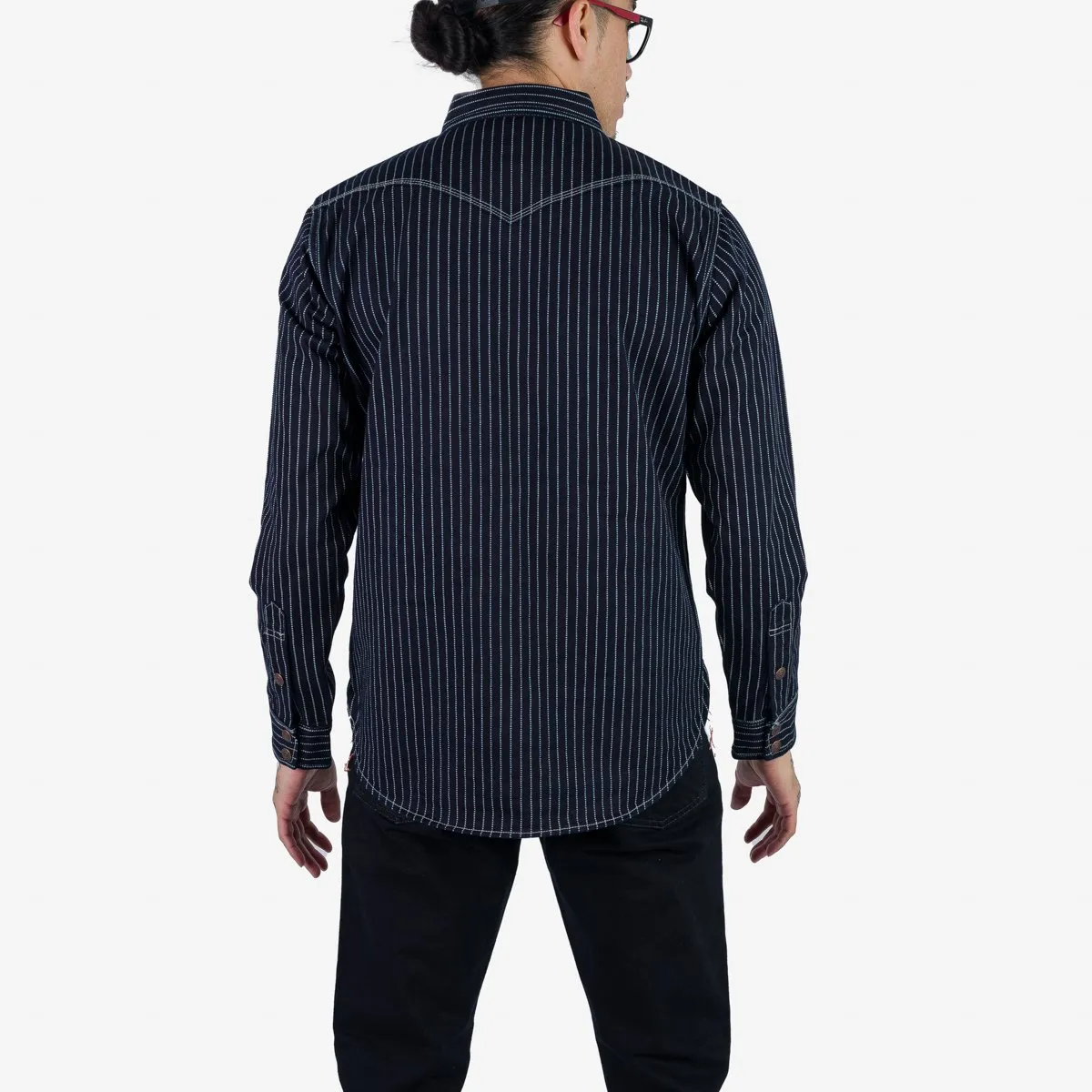 Iron Heart - 12oz Wabash CPO Shirt - Indigo sold by Dutil Denim product image thumbnail 4