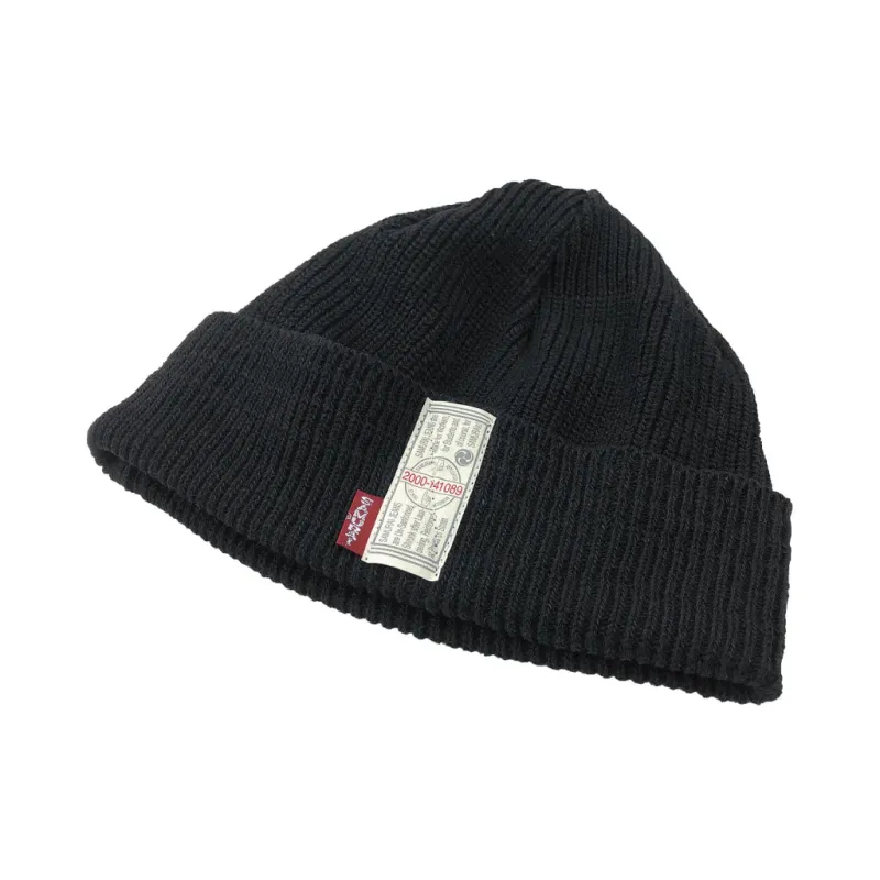 Samurai - Knit Watch Cap - Black sold by Dutil Denim