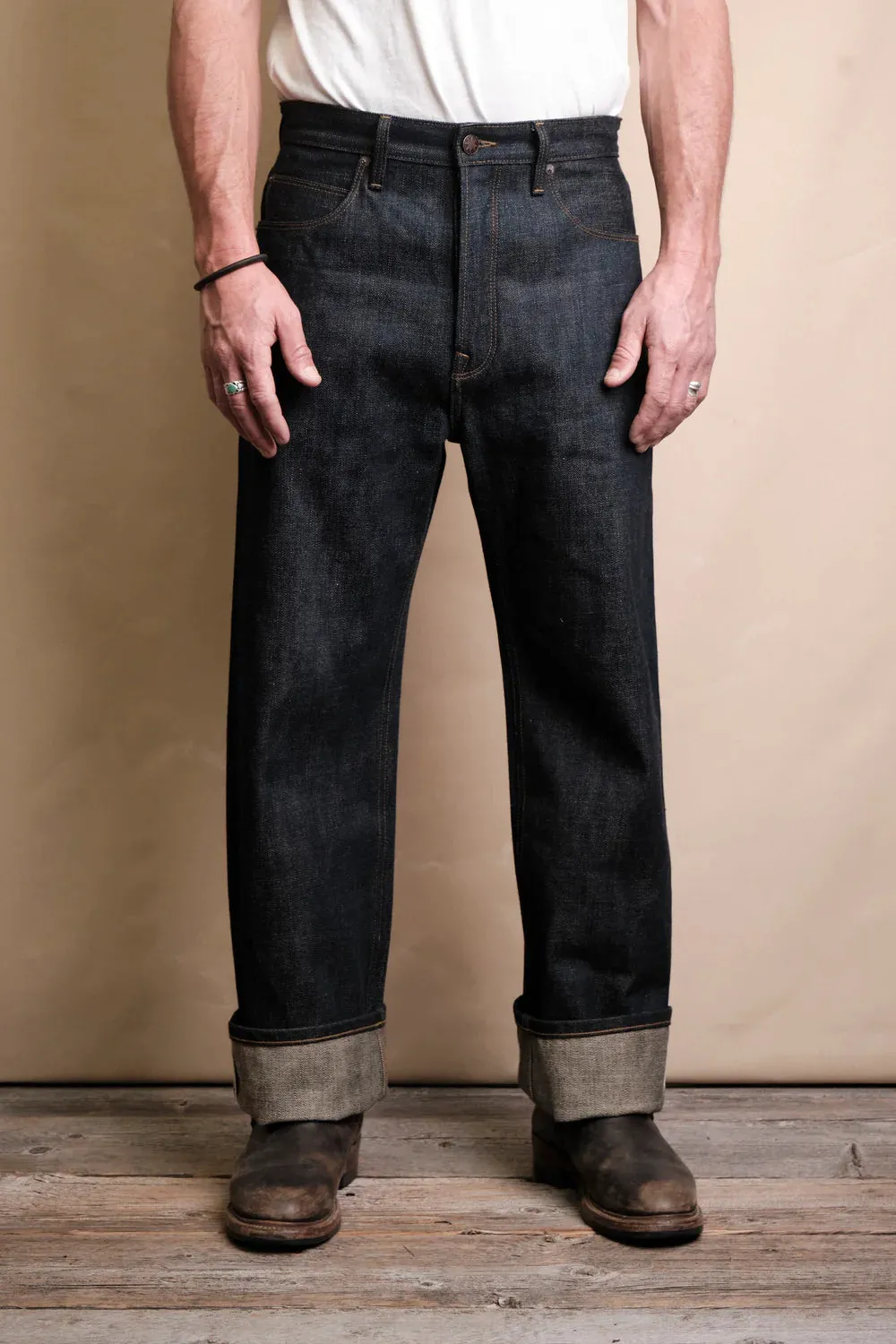 Freenote - 14.5oz Modesto Straight - Indigo sold by Dutil Denim