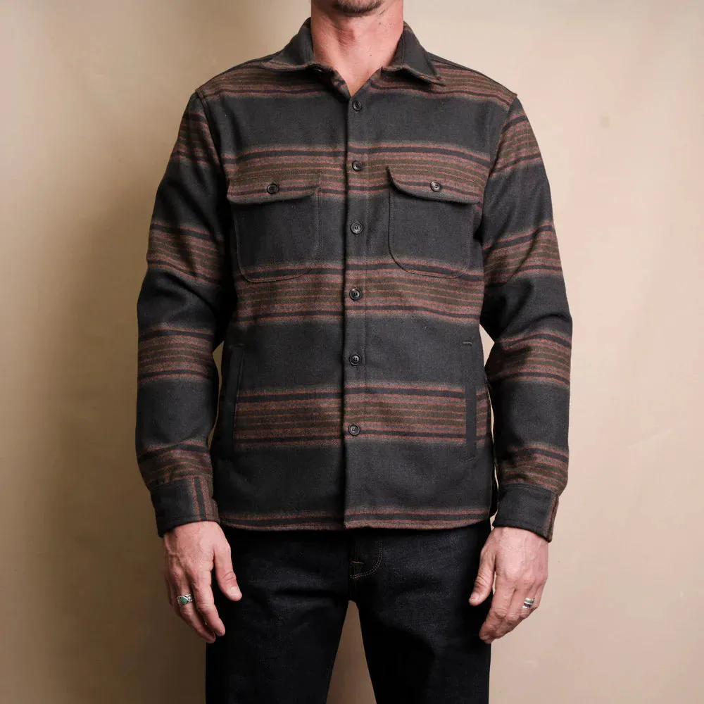 Freenote - Alta - Black Stripe Wool sold by Dutil Denim