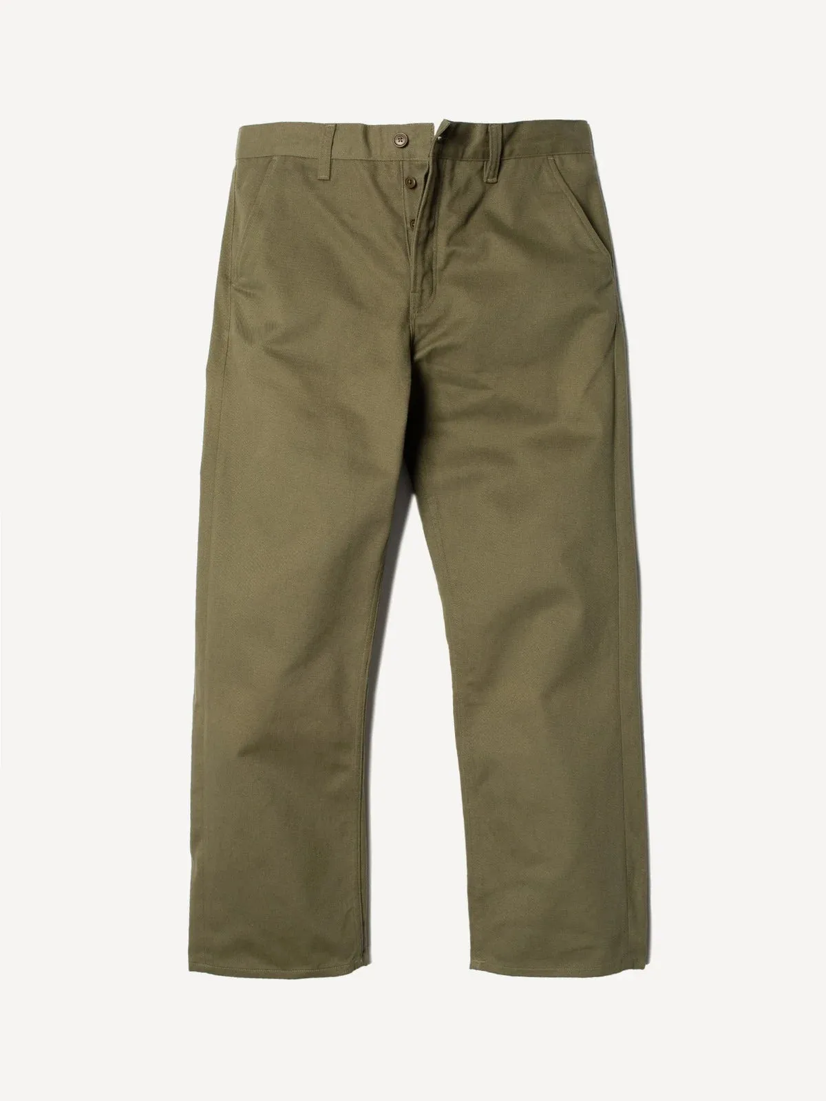 Nudie Jeans - Tuff Tony Pants - Green sold by Dutil Denim