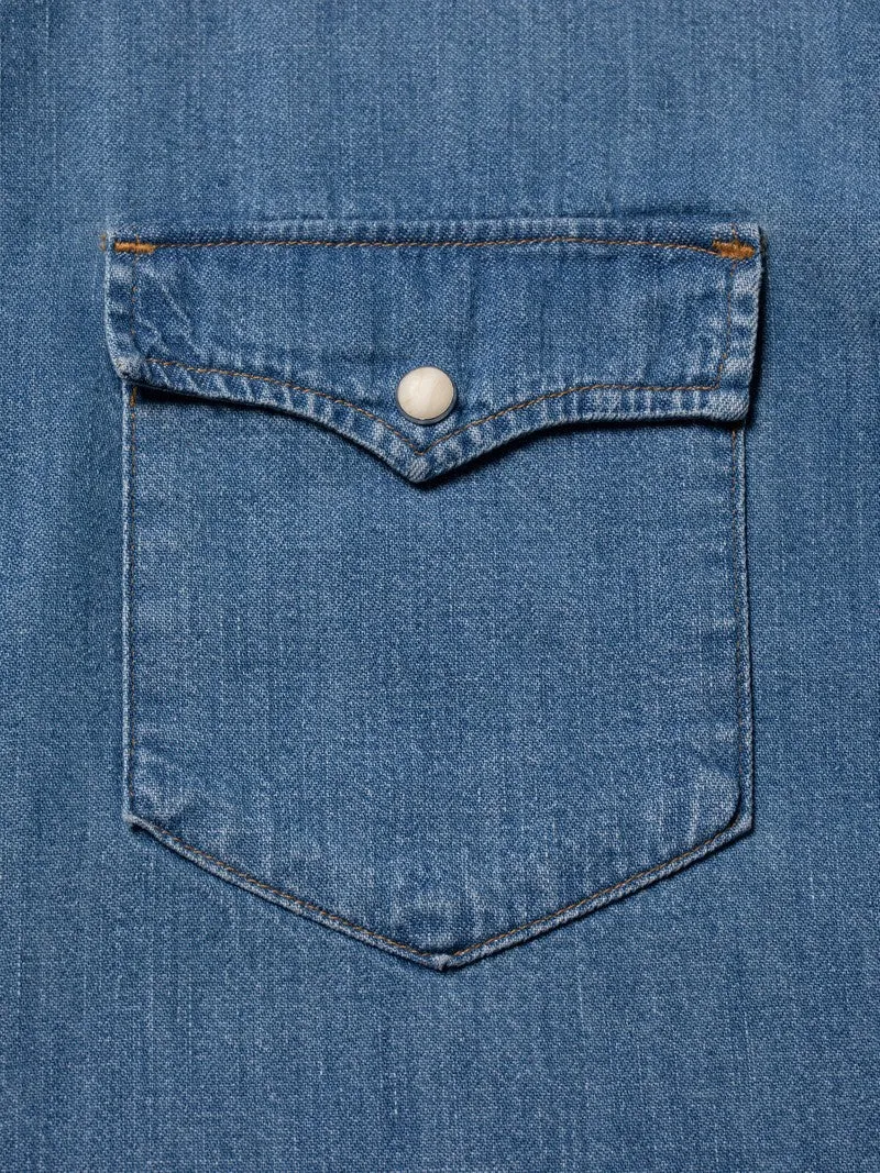 Nudie Jeans - George Denim Shirt - Another Kind Of Blue sold by Dutil Denim product image thumbnail 2