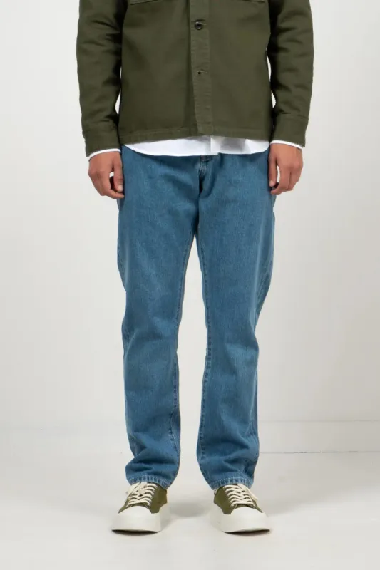 C.O.F. Studio - M5 Straight - 13oz Kuroki Selvedge 9x Wash sold by Dutil Denim