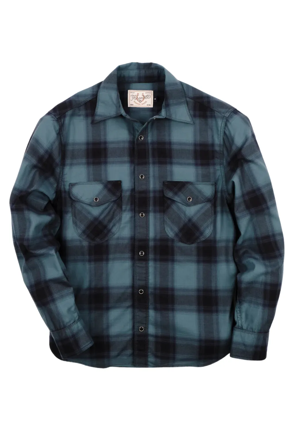 Freenote - Bodie - Blue Dusk Plaid sold by Dutil Denim