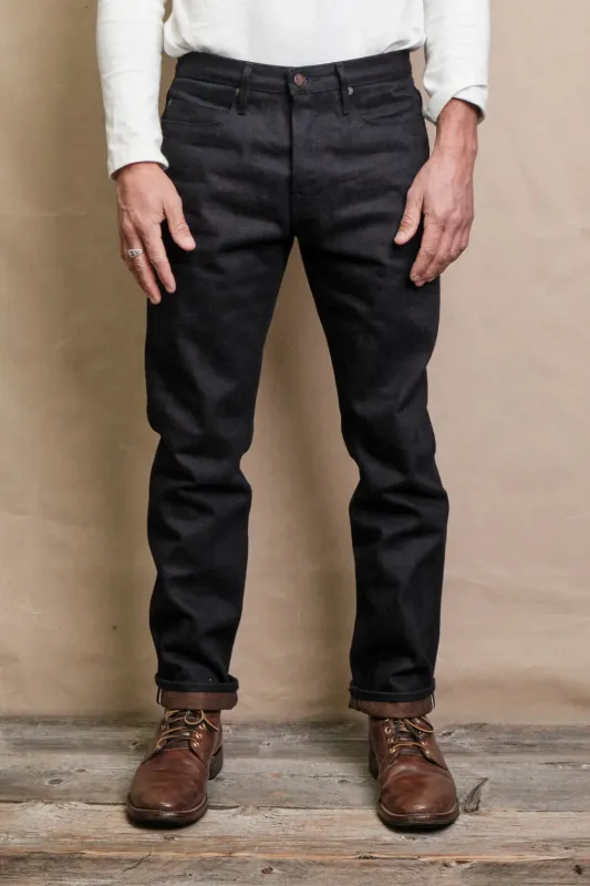 Freenote - Portola -  Classic Taper 15oz Blue Brown sold by Dutil Denim