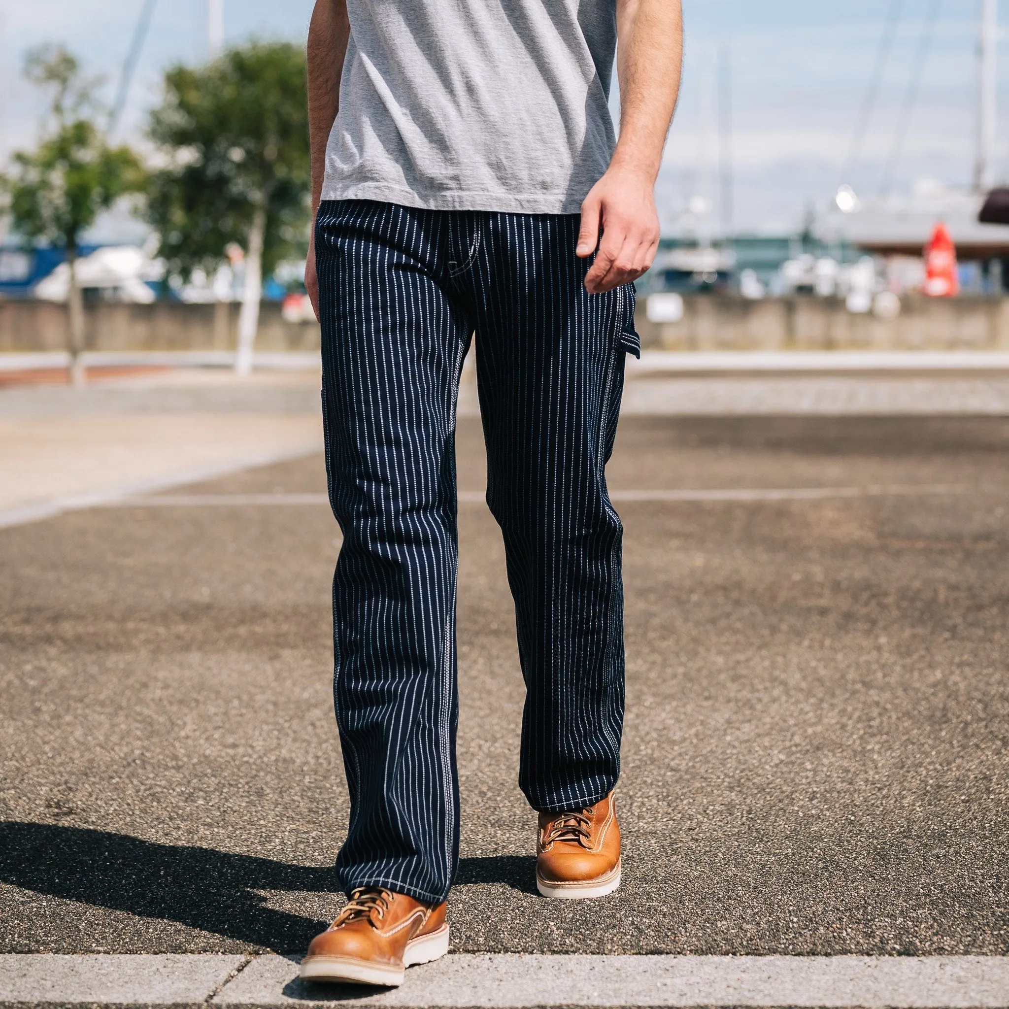 Iron Heart - 12oz Wabash Painter's Pants - Indigo sold by Dutil Denim product image thumbnail 3