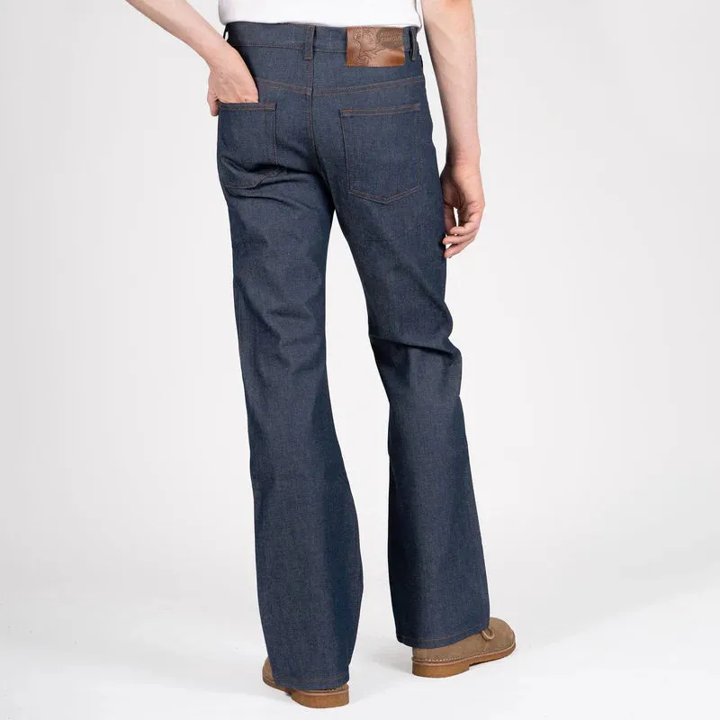 Naked & Famous - Groovy Guy - Natural Indigo Selvedge sold by Dutil Denim