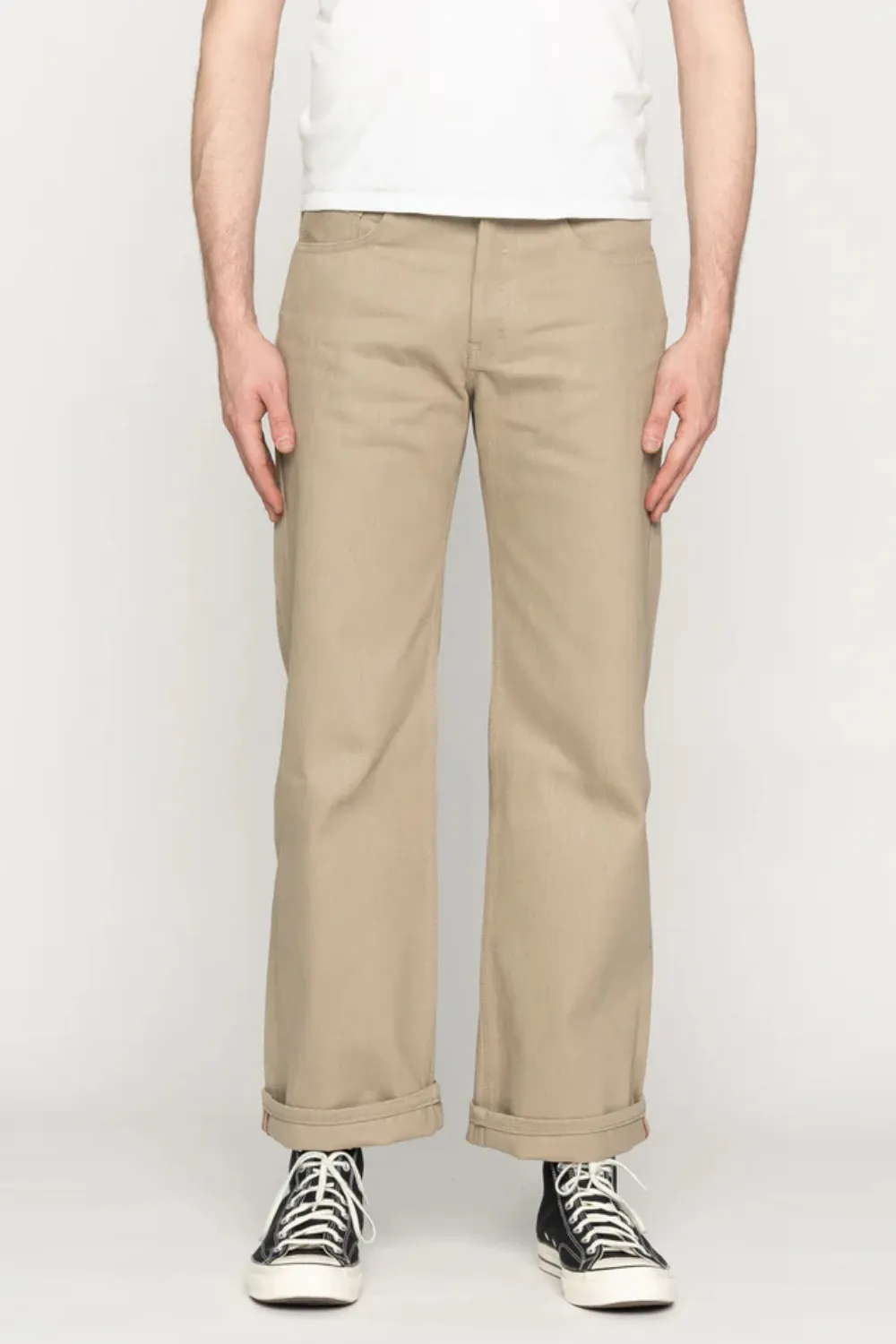 Naked & Famous - Strong Guy - Smokey Cotton Slub sold by Dutil Denim