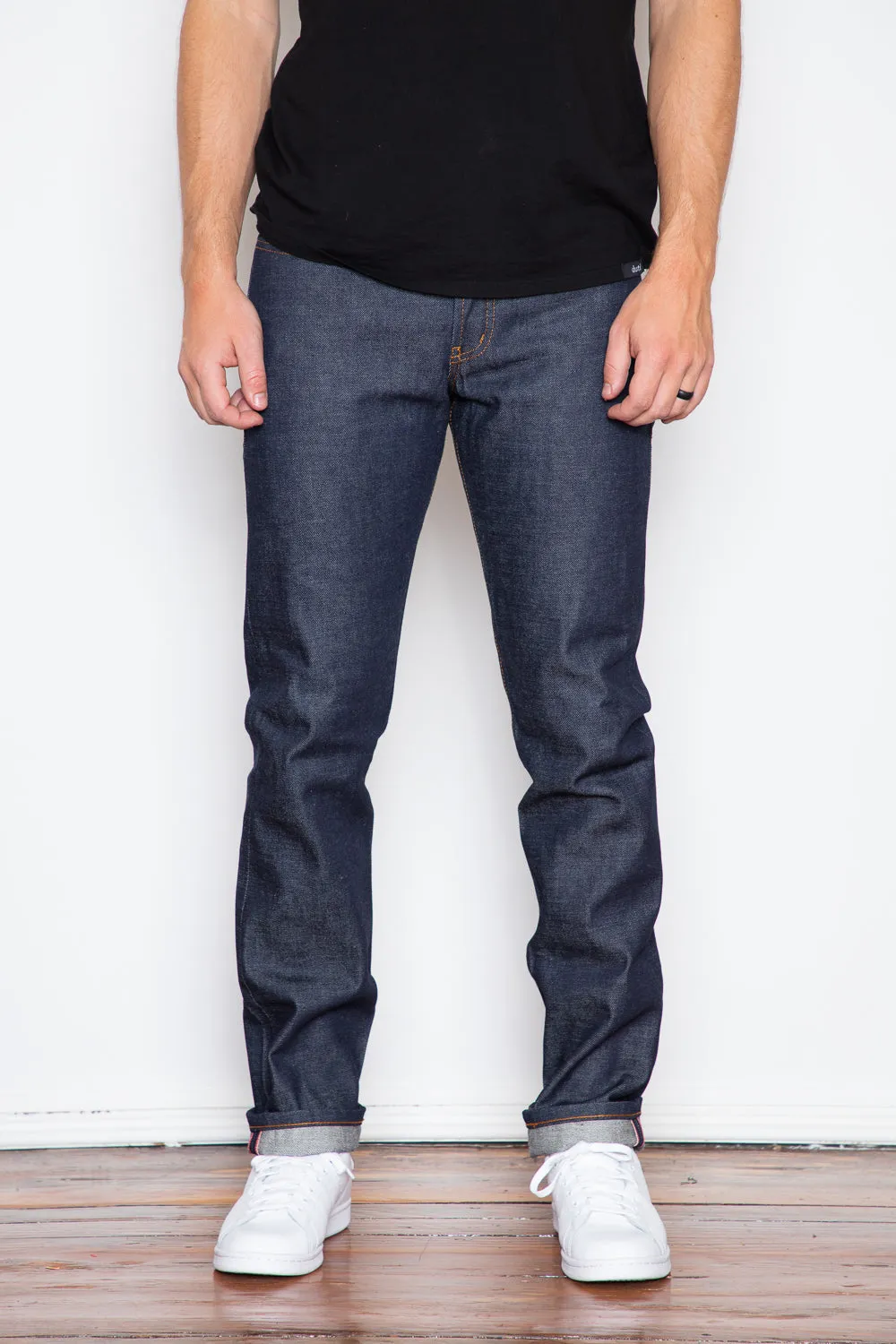 Naked & Famous - Weird Guy - Dirty Fade Selvedge 14.5oz sold by Dutil Denim
