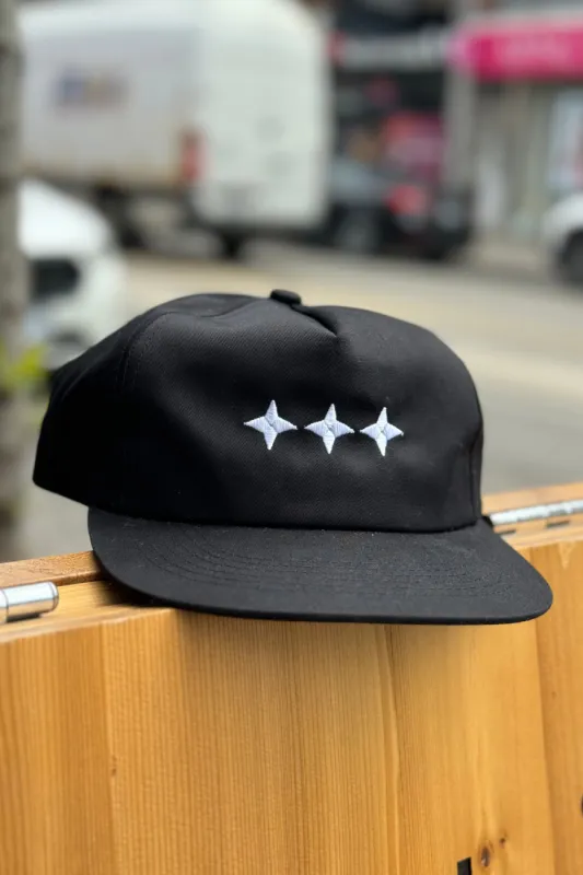Dutil - Stars Cap - Black sold by Dutil Denim