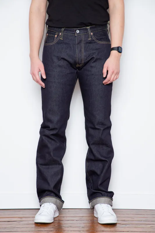 Iron Heart - 634SBR Straight - 14oz Broken Twill Indigo sold by Dutil Denim