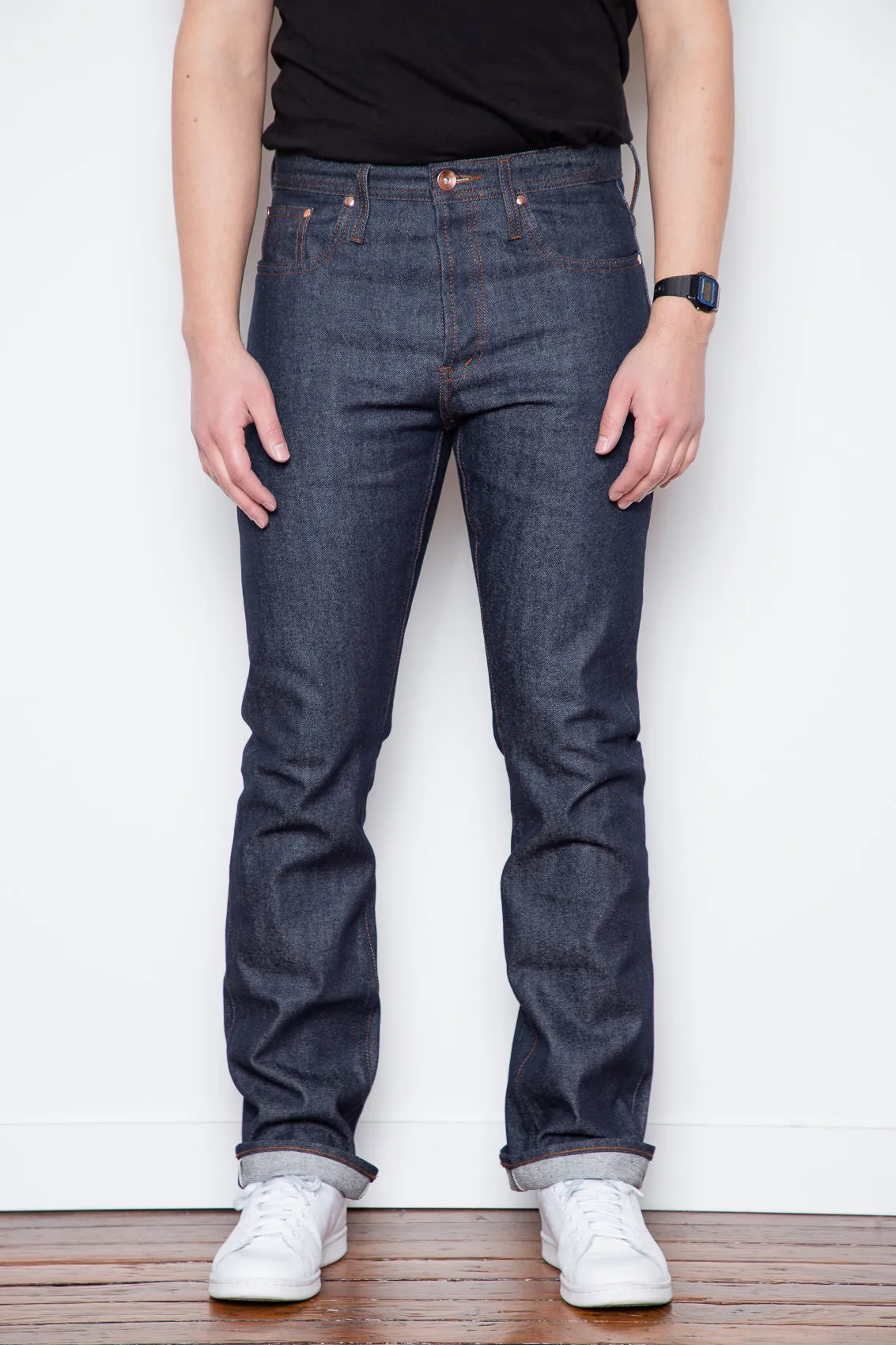 Unbranded - UB301 Straight - 14.5oz Indigo Selvedge sold by Dutil Denim