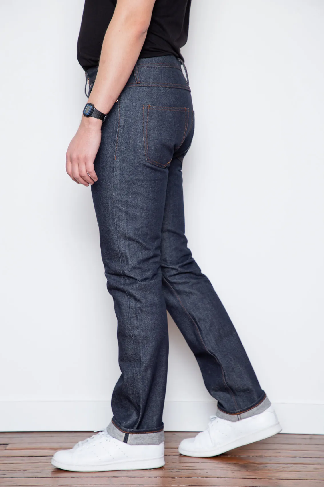 Unbranded - UB301 Straight - 14.5oz Indigo Selvedge sold by Dutil Denim product image thumbnail 4