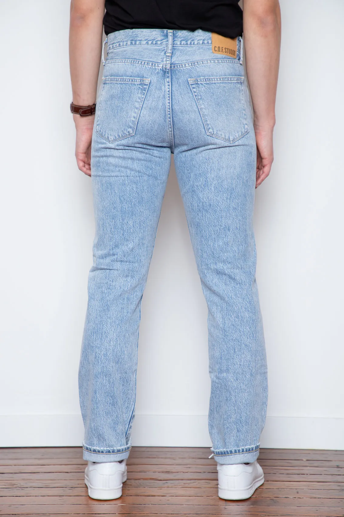 C.O.F. Studio - M6 Straight - New Vintage Wash sold by Dutil Denim product image thumbnail 2