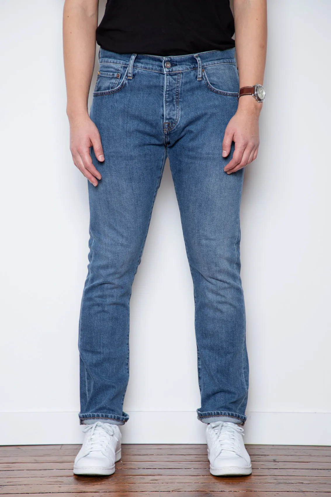 C.O.F. Studio - M2 Regular - CO Indigo Washed Blue sold by Dutil Denim