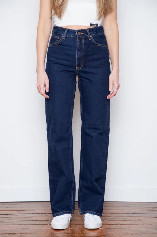 Nudie Jeans - Clean Eileen - Indigo Dipped sold by Dutil Denim