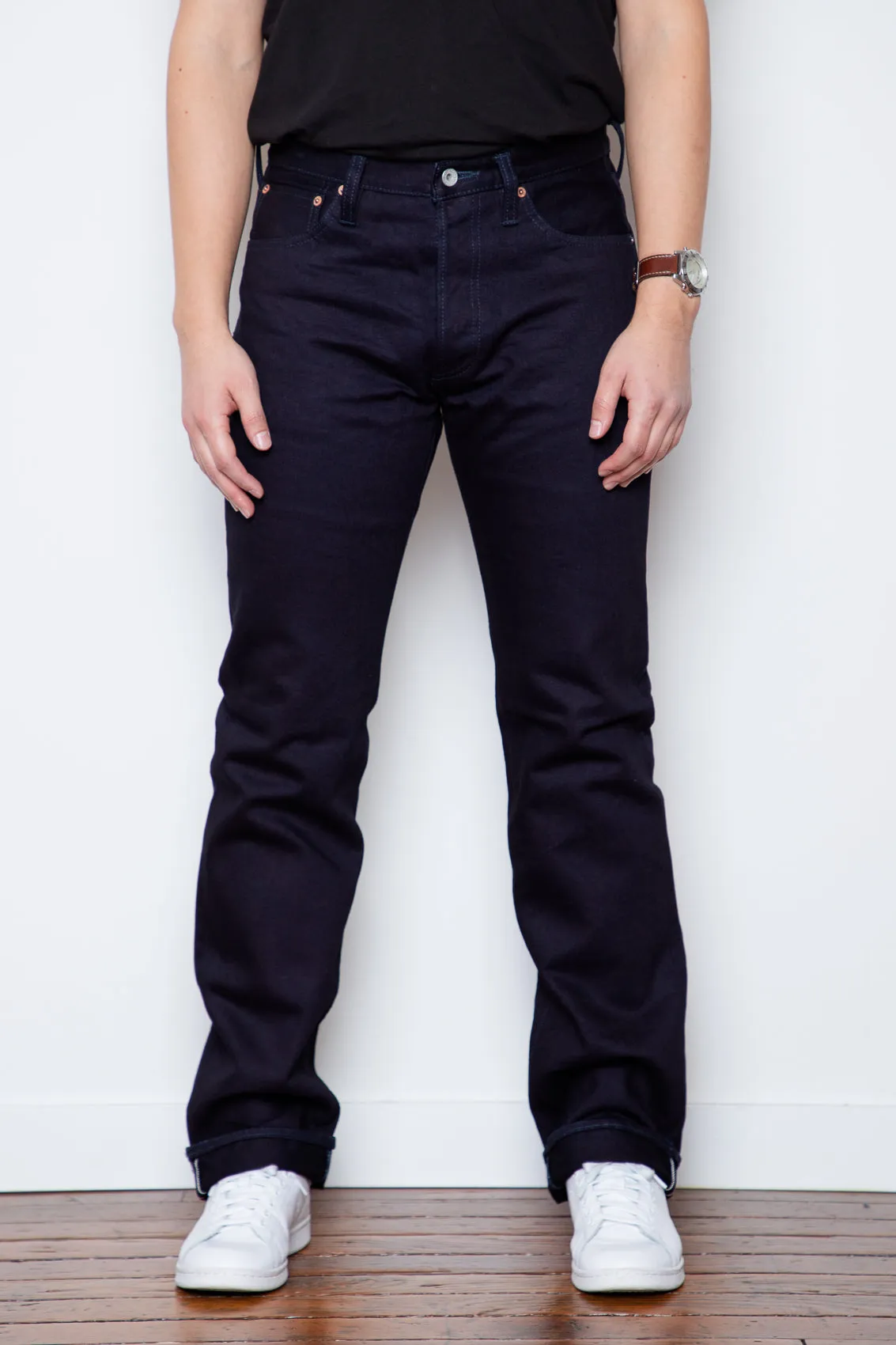 Iron Heart - 634S Straight - 14oz Indigo/Indigo sold by Dutil Denim
