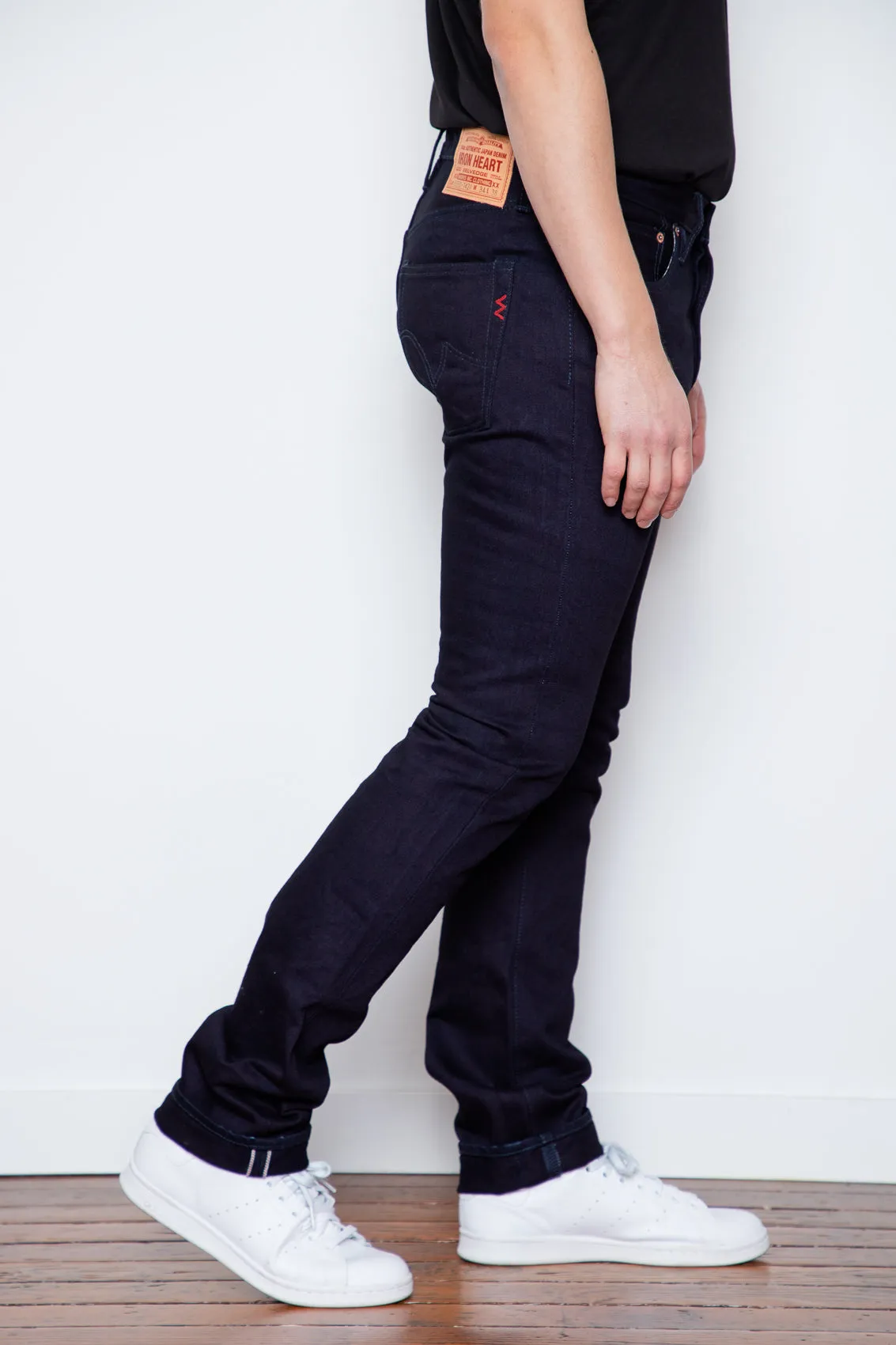 Iron Heart - 555S Super Slim - 14oz Indigo/Indigo sold by Dutil Denim product image thumbnail 3