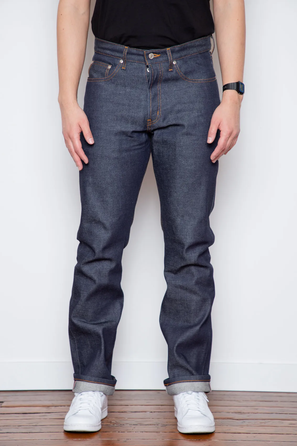 Naked & Famous - True Guy - Dirty Fade Selvedge sold by Dutil Denim