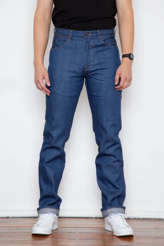 Freenote - Wilkes Western - 12oz Vintage Blue Broken Twill sold by Dutil Denim