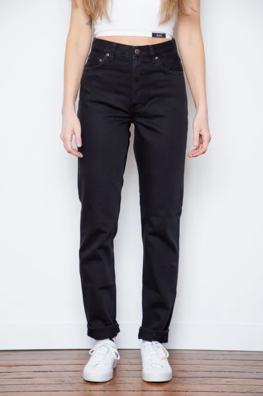 Nudie Jeans - Breezy Britt - Aged Black sold by Dutil Denim