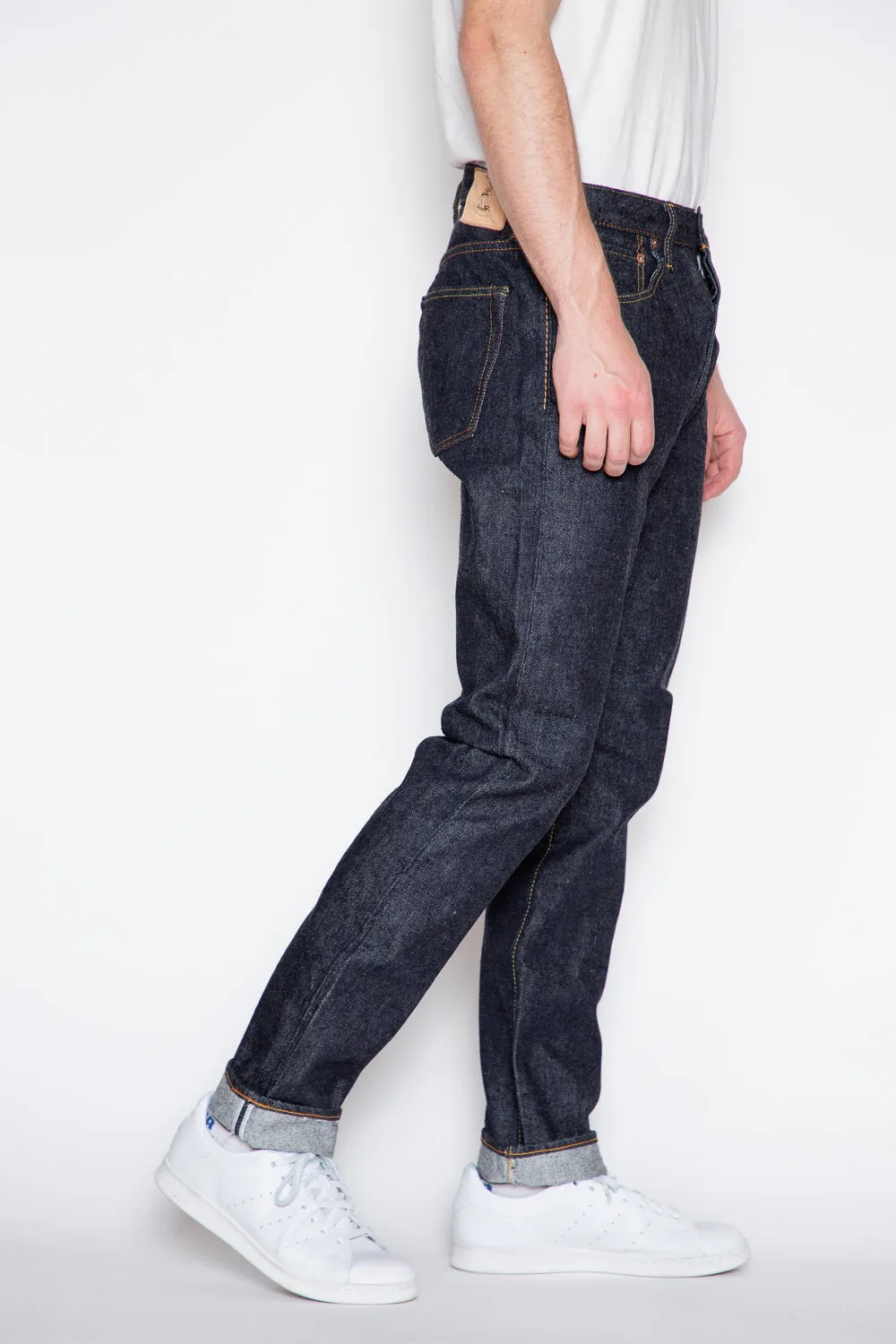 Pure Blue Japan - PBE-019 - 17oz Beige Core Nep Selvedge sold by Dutil Denim product image thumbnail 4