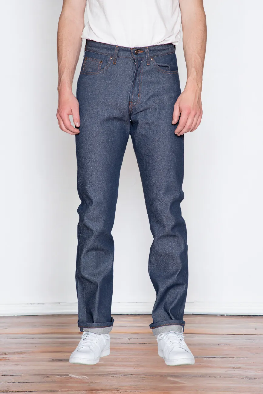 Naked & Famous - True Guy - Natural Indigo Selvedge sold by Dutil Denim