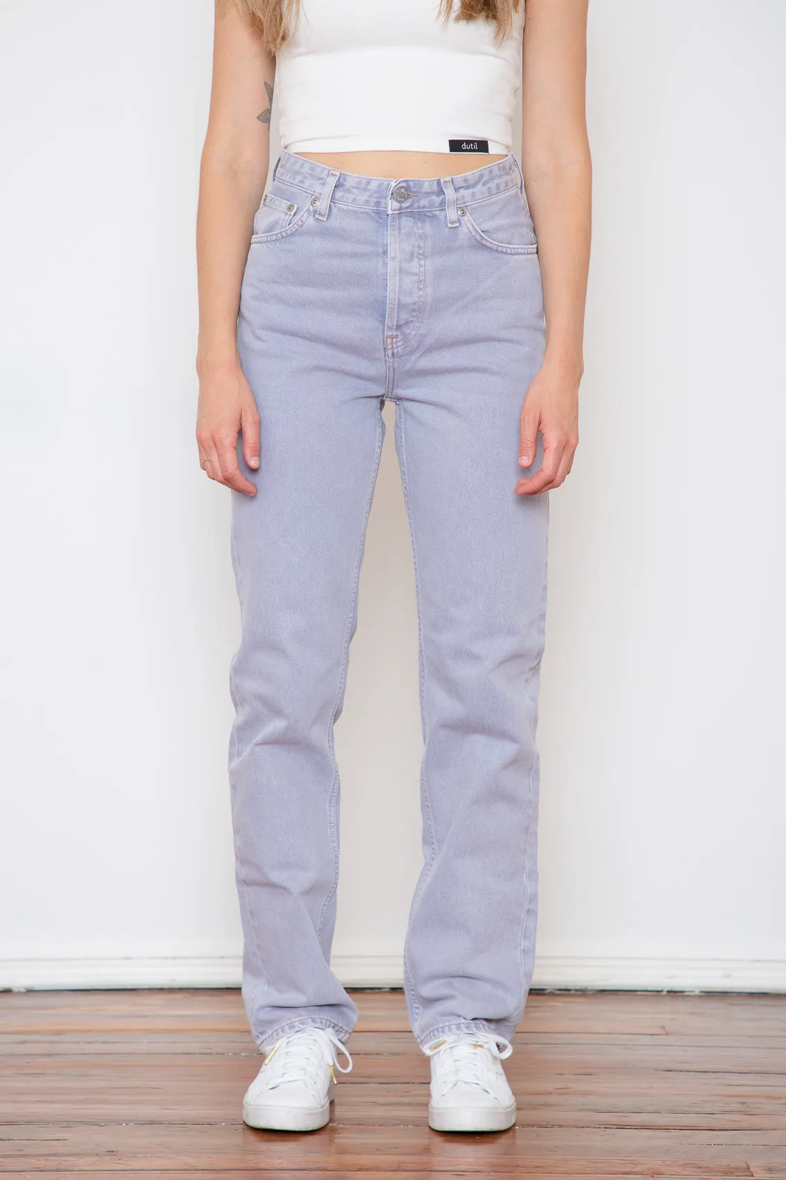 Nudie Jeans - Lofty Lo - Purple Mist sold by Dutil Denim